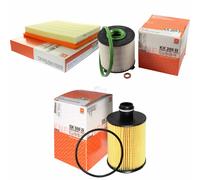 Mahle / Knecht Filtro Carburante KX 265D Filtro Aria LX 2683 Filtro Olio OX 559D