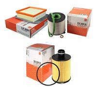 Mahle / Knecht Filtro Carburante KX 265D Filtro Aria LX 3061 Filtro Olio OX 559D
