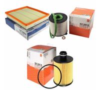 Mahle / Knecht Filtro Carburante KX 265D Filtro Aria LX 3062 Filtro Olio OX 559D