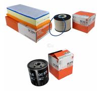 MAHLE / KNECHT Filtro Carburante KX 331D Filtro Aria LX 3284 Filtro Olio OC 976