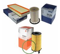 MAHLE / KNECHT Filtro Carburante KX 341 Filtro Aria LX 793 Filtro Olio OX 420D