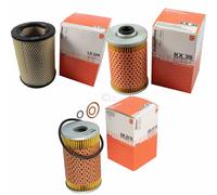 MAHLE / KNECHT Filtro Carburante KX 35 Filtro Aria LX 228 Filtro Olio OX 47D