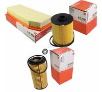 MAHLE / KNECHT Filtro Carburante KX 70D Filtro Aria LX 752 Filtro Olio OX 179D