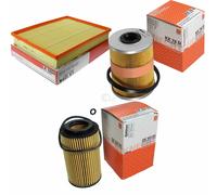 Mahle / Knecht Filtro Carburante KX 78D Filtro Aria LX 1294 Filtro Olio OX 153D1