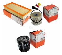Mahle / Knecht Filtro Carburante KX 85D Filtro Aria LX 1295 Filtro Olio OC 976