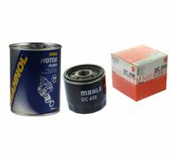 MAHLE / KNECHT Filtro Olio OC 458 + SCT Flush Motore Spurgatura Per Fiat 500 1.0
