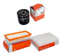 MAHLE / KNECHT Filtro Olio OC 978 Filtro Abitacolo LA 891 Filtro Aria LX 3542