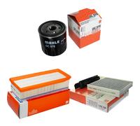 Mahle / Knecht Filtro Olio OC 978 Filtro Abitacolo LAK 230 Filtro Aria LX 3542