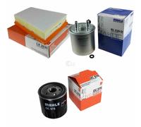Mahle / Knecht Filtro Olio OC 978 Filtro Carburante KL 639D Filtro Aria LX 2631