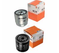 MAHLE / KNECHT Set Di Filtri Kraftstofffilter KC 76 E Olio Filtri OC 223