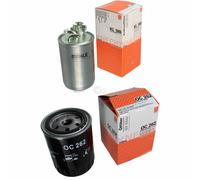MAHLE / KNECHT Set Di Filtri Kraftstofffilter KL 180 E Olio Filtri OC 262