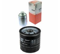 MAHLE / KNECHT Set Di Filtri Kraftstofffilter KL 182 E Oliofilter OC 21