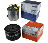 MAHLE / KNECHT Set Di Filtri Kraftstofffilter KL 404/25 E Oliofiltri OC 467