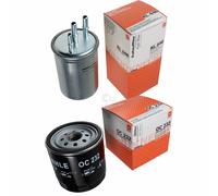 MAHLE / KNECHT Set Di Filtri Kraftstofffilter KL 446 E Oliofilter OC 232