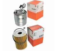 MAHLE / KNECHT Set Di Filtri Kraftstofffilter KL 490D E Olio OX 380D