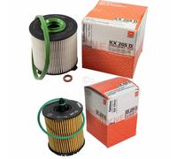 MAHLE / KNECHT Set Di Filtri Kraftstofffilter KX 265D E Oliofilter OX 258D