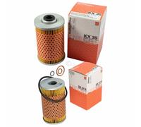 MAHLE / KNECHT Set Di Filtri Kraftstofffilter KX 35 Ölfilter OX 47D