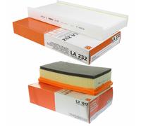 MAHLE/Knecht Set Filtri Filtro Abitacolo La 232 Filtro Aria LX 1617