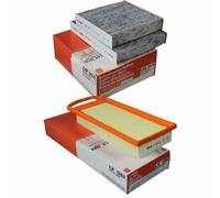 MAHLE/Knecht Set Filtri Filtro Abitacolo Lak 191/S Filtro Aria LX 1282