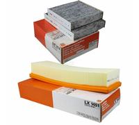MAHLE/Knecht Set Filtri Filtro Abitacolo Lak 191/S Filtro Aria LX 1451