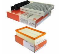 MAHLE/Knecht Set Filtri Filtro Abitacolo Lak 230 Filtro Aria LX 933/2