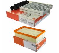 MAHLE/Knecht Set Filtri Filtro Abitacolo Lak 230 Filtro Aria LX 933/3