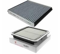 MAHLE/Knecht Set Filtri Filtro Abitacolo Lak 371 Filtro Aria LX 2672