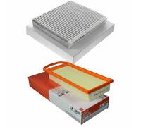 MAHLE/Knecht Set Filtri Filtro Abitacolo Lak 457 Filtro Aria LX 1282