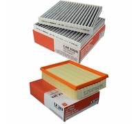 MAHLE/Knecht Set Filtri Filtro Abitacolo Lak 630/S Filtro Aria LX 343