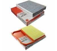 MAHLE/Knecht Set Filtri Filtro Abitacolo Lak 811 Filtro Aria LX 3306