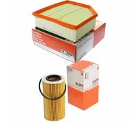 MAHLE/Knecht Set Filtri Filtro Aria LX 1289/1 Filtro Olio Ox 370D