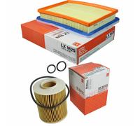 MAHLE/Knecht Set Filtri Filtro Aria LX 1825 Filtro Olio Ox 163/4D