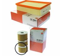 MAHLE/Knecht Set Filtri Filtro Aria LX 1983 Filtro Olio Ox 389/1D