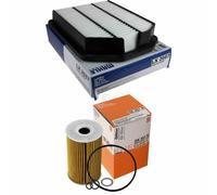 MAHLE/Knecht Set Filtri Filtro Aria LX 2687 Filtro Olio Ox 351D
