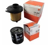 MAHLE/Knecht Set Filtri Filtro Aria LX 291 Filtro Olio Oc 100