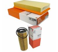 MAHLE/Knecht Set Filtri Filtro Aria LX 536 Filtro Olio Ox 133D