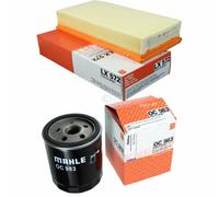 MAHLE/Knecht Set Filtri Filtro Aria LX 572 Filtro Olio Oc 983