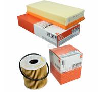 MAHLE/Knecht Set Filtri Filtro Aria LX 572 Filtro Olio Ox 339/2D