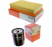 MAHLE/Knecht Set Filtri Filtro Aria LX 737 Filtro Olio Oc 217/6