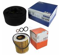 MAHLE/Knecht Set Filtri Filtro Aria LX 870 Filtro Olio Ox 166/1D