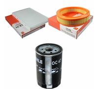MAHLE/Knecht Set Filtro Abitacolo La 31 Filtro Aria LX 568 Filtro Olio Oc 47