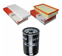 MAHLE/Knecht Set Filtro Abitacolo La 45 Filtro Aria LX 296 Filtro Olio Oc 47