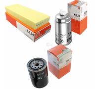 MAHLE / KNECHT Set Filtro Carburante KC 18 Filtro Aria LX 54 Filtro Olio OC 51