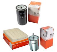 MAHLE / KNECHT Set Filtro Carburante KL 2 Filtro Aria LX 622 Filtro Olio OC 38