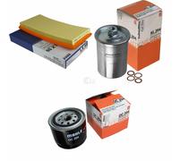 MAHLE / KNECHT Set Filtro Carburante KL 204 Filtro Aria LX 59 Filtro Olio OC