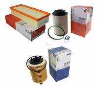 MAHLE / KNECHT Set Filtro Carburante KX 178D LX 1211 Filtro Olio OX 188D