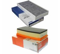 MAHLE / KNECHT Set Pacchetto Filtri Filtro Abitacolo LAK 232 Filtro Aria LX 1617