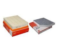 MAHLE / KNECHT Set Pacchetto Filtri Filtro Abitacolo LAK 386 Filtro Aria LX 448