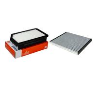 MAHLE / KNECHT Set Pacchetto Filtri Filtro Abitacolo LAK 447 Filtro Aria LX 3538