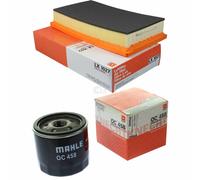 MAHLE / KNECHT Set Pacchetto Filtri Filtro Aria LX 1027 Filtro Olio OC 458
